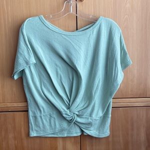 Love wins mint green top